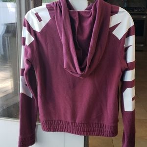 PINK zip up sweatshirt